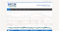 Desktop Screenshot of cluthahealth.co.nz
